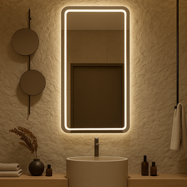 Alternative view of Lustro ARK Line- podświetlane LED z zaokrąglonymi rogami